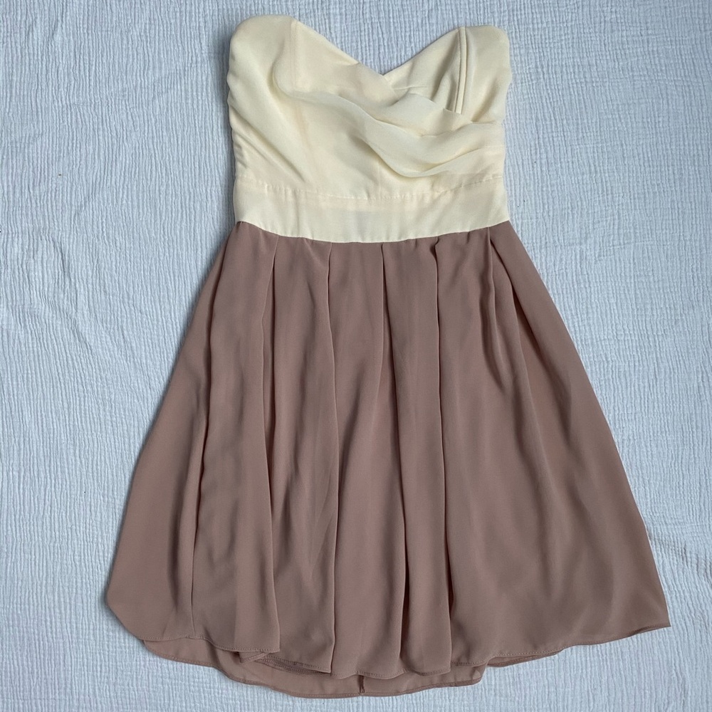Strapless dress